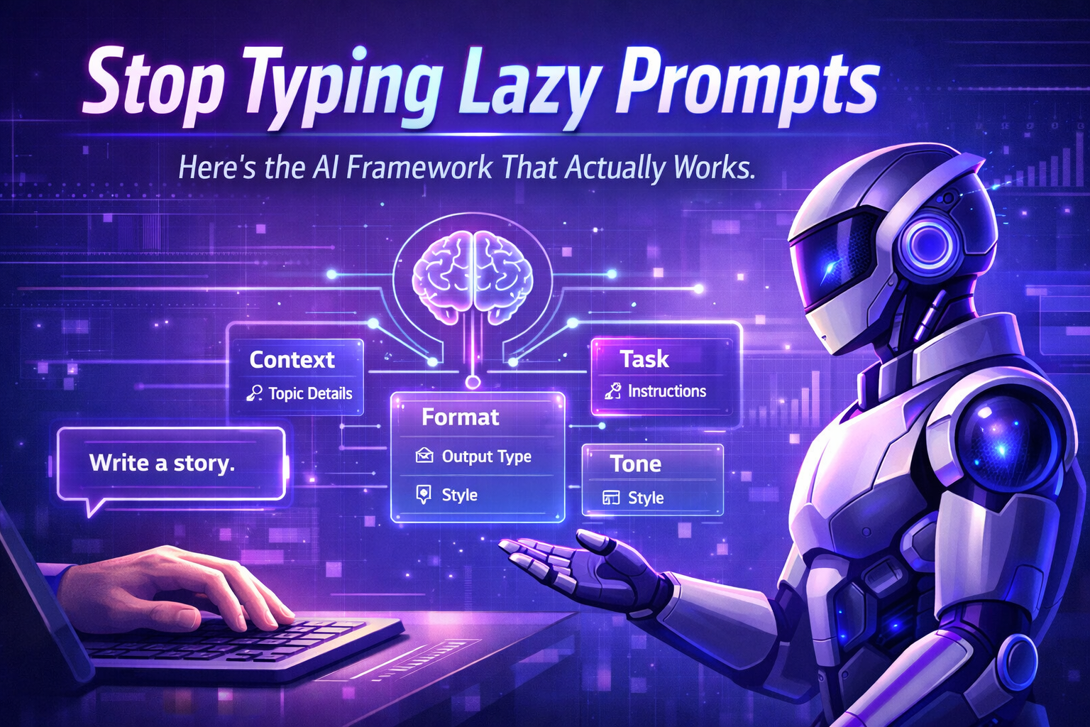 Stop Typing Lazy Prompts — Here’s the AI Framework That Actually Works ...
